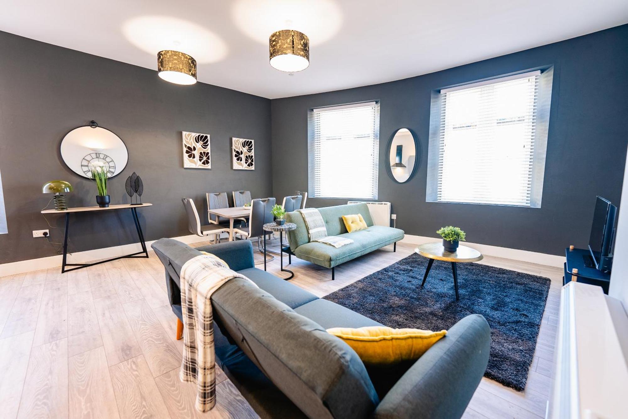 Luxury Spacious 2-Bed & High Ceiling Кардифф Экстерьер фото
