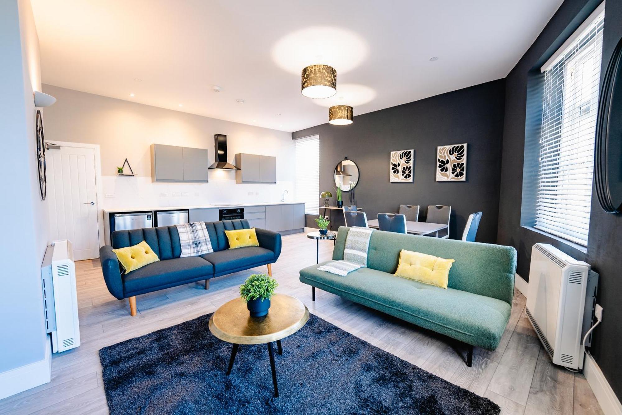 Luxury Spacious 2-Bed & High Ceiling Кардифф Экстерьер фото