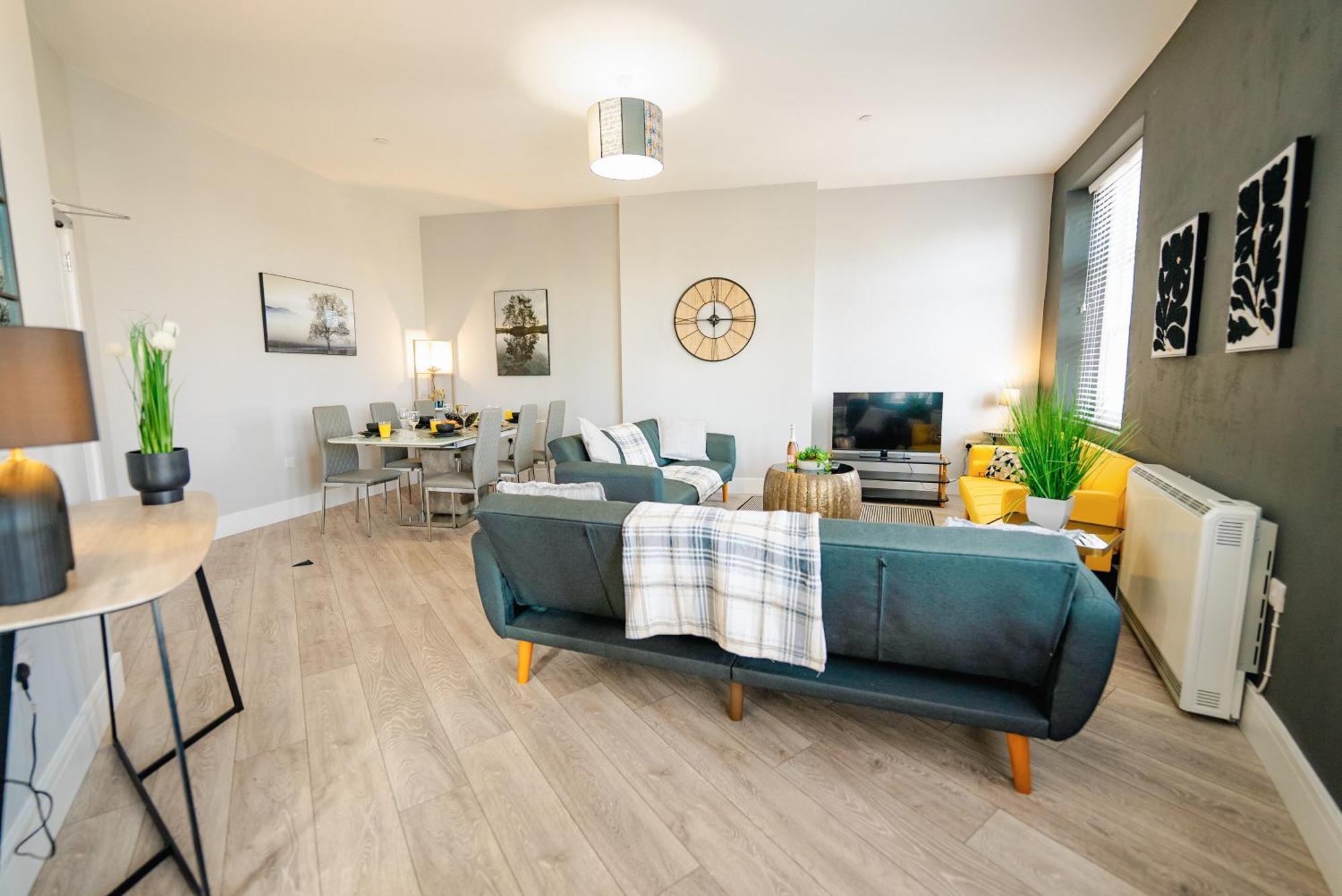 Luxury Spacious 2-Bed & High Ceiling Кардифф Экстерьер фото