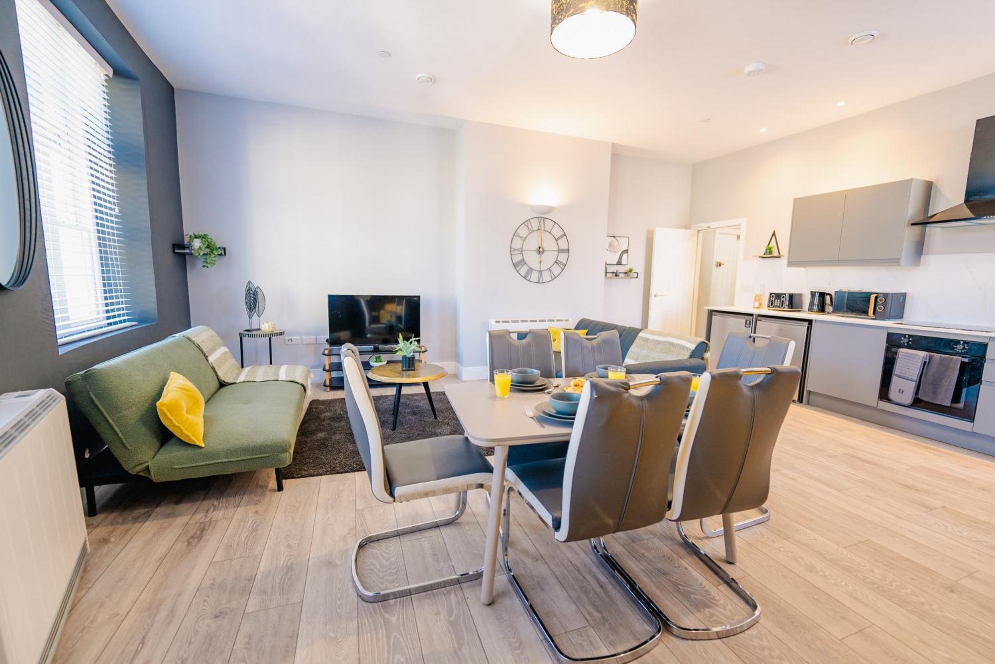 Luxury Spacious 2-Bed & High Ceiling Кардифф Экстерьер фото
